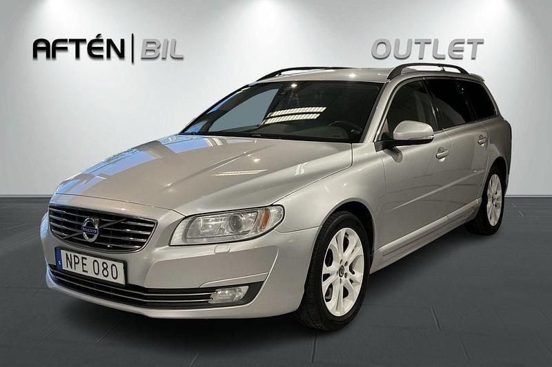 Silver Begagnad 2014 Volvo V70 Momentum Kombi | 129 800 kr (Marknadspris) - Bild 1/3