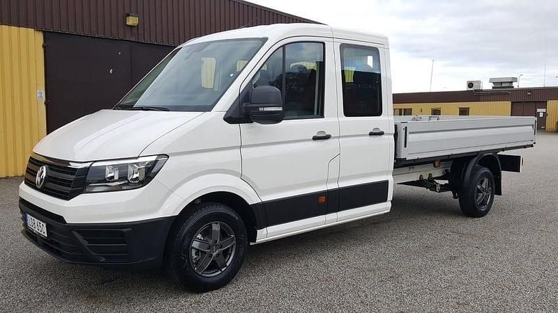 Candy vit Begagnad 2023 VW Crafter Van | 639 000 kr - Bild 1/4