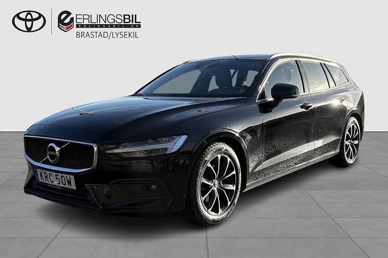 Svart Begagnad 2019 Volvo V60 Momentum Kombi | 249 000 kr (Marknadspris) - Bild 1/4