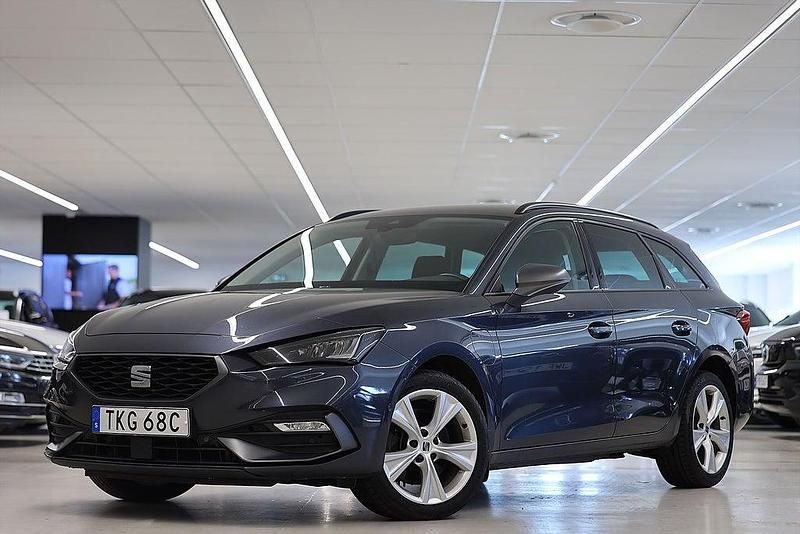 Begagnad Seat Leon FR 150 HK (110 kW) 2021 Grå Kombi
