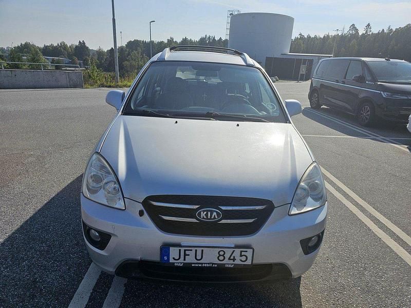 Silver Begagnad 2007 Kia Carens Minibuss | 30 000 kr (Superpris) - Bild 1/4