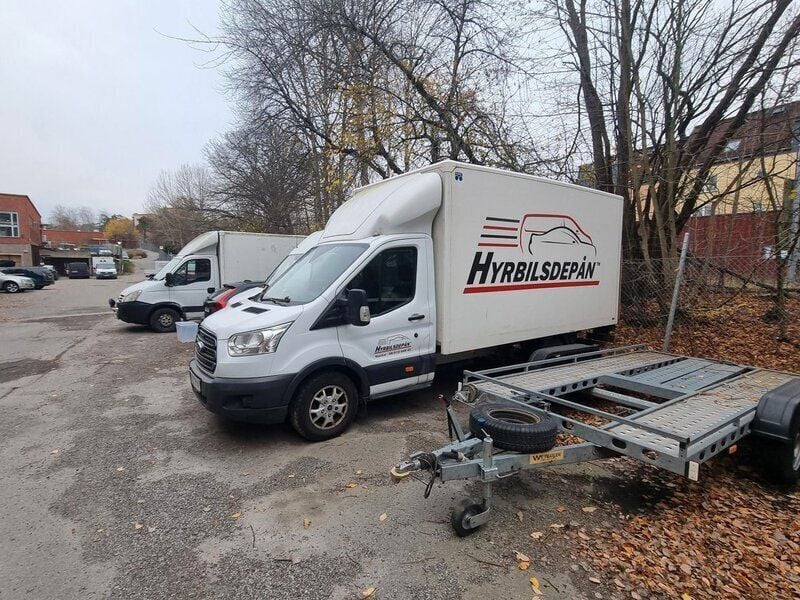 Vit Begagnad 2019 Ford Transit Van | 239 000 kr (Dyr) - Bild 1/1