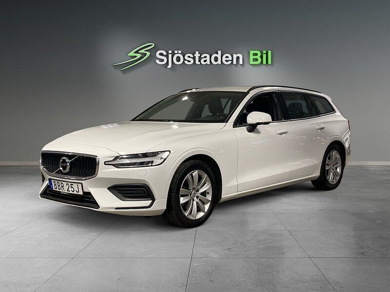 Vit Begagnad 2020 Volvo V60 Momentum Kombi | 317 900 kr (Marknadspris) - Bild 1/3