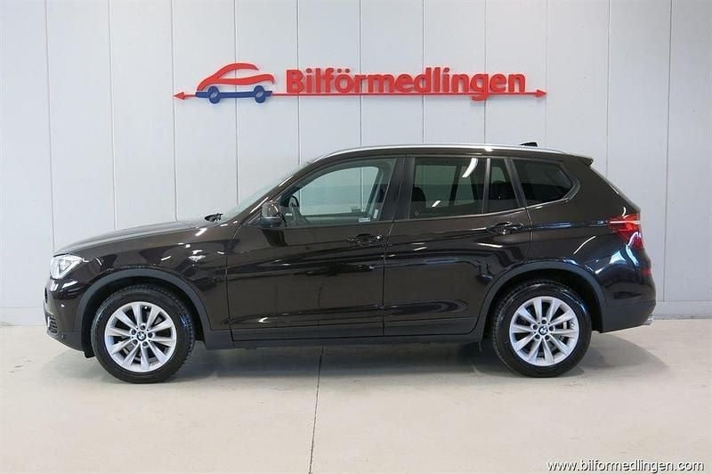 Brun Begagnad 2014 BMW X3 SUV | 219 900 kr (Lite dyr) - Bild 1/4