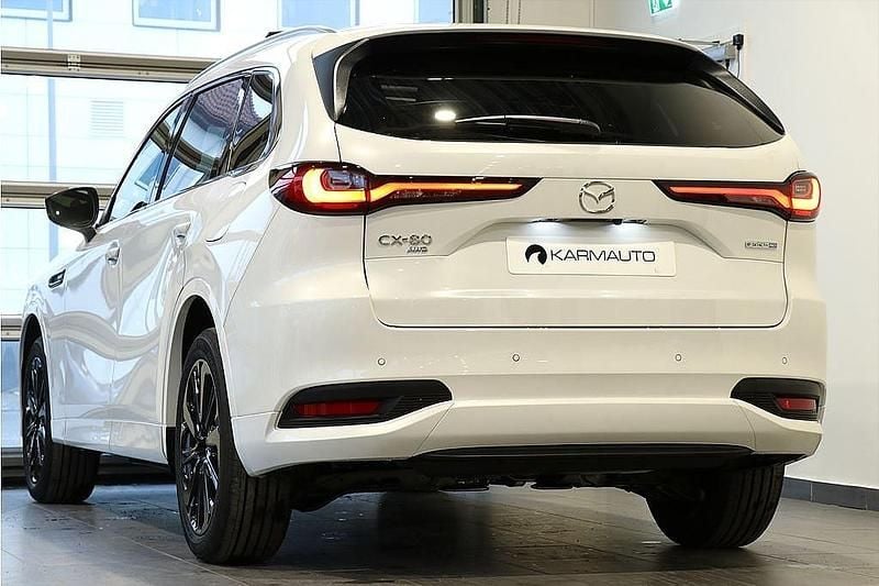 Ny Mazda CX-80 Homura-Line 328 HK (241 kW) 2025 Vit SUV