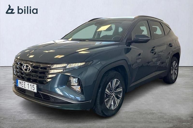 Blå Begagnad 2022 Hyundai Tucson Edition SUV | 319 900 kr (Bra pris) - Bild 1/3