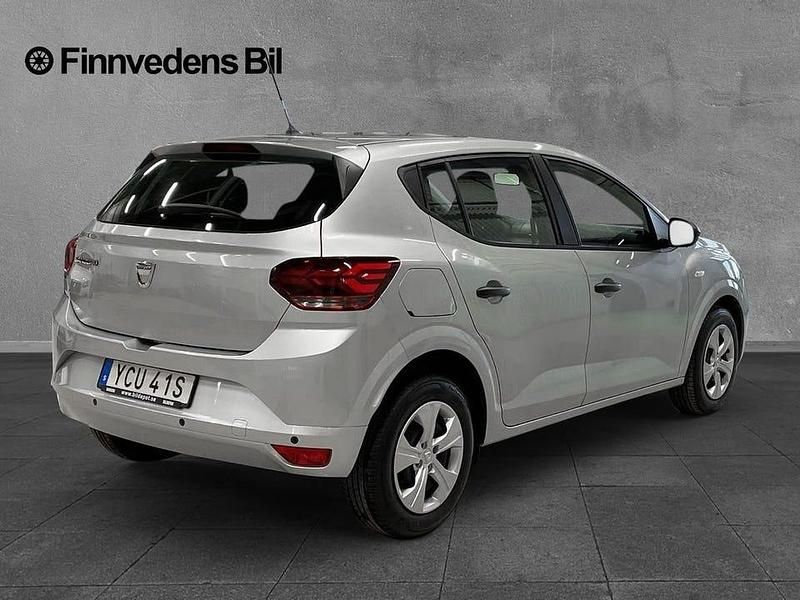 Begagnad Dacia Sandero Essentiel 91 HK (66 kW) 2022 Grå Halvkombi