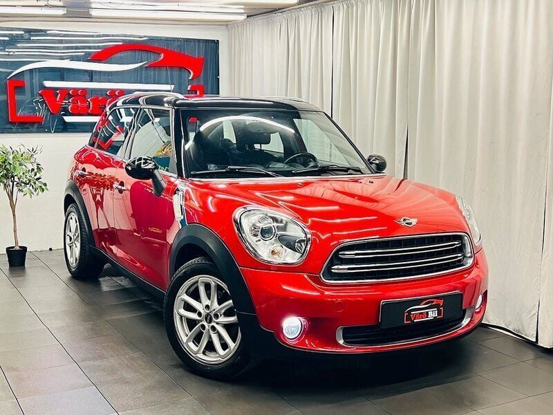 Röd Begagnad 2014 Mini Cooper D Countryman SUV | 99 900 kr (Bra pris) - Bild 1/4