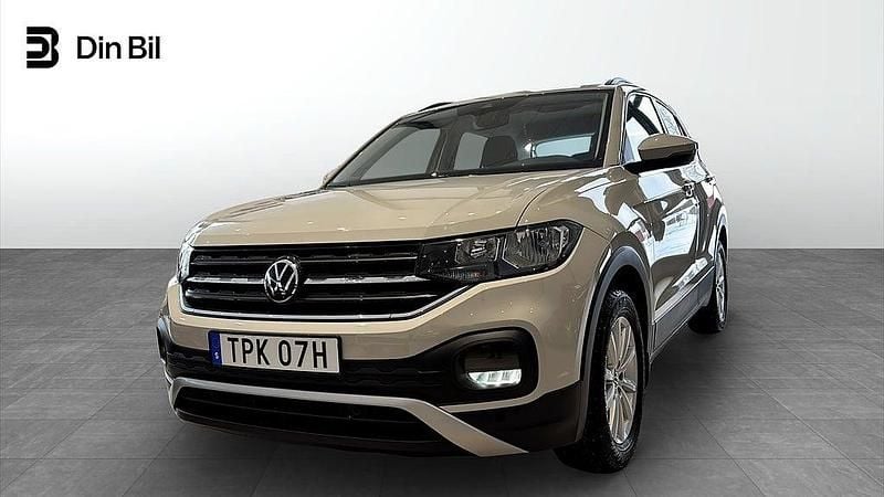 Grå Begagnad 2022 VW T-Cross Life SUV | 174 900 kr (Bra pris) - Bild 1/4