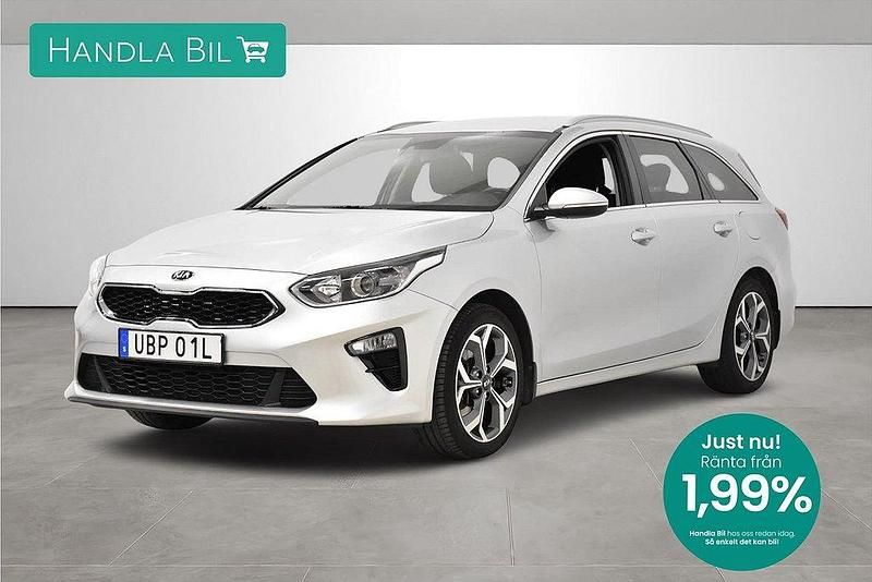Grå Begagnad 2019 Kia Ceed Sportswagon Kombi | 199 800 kr (Marknadspris) - Bild 1/3