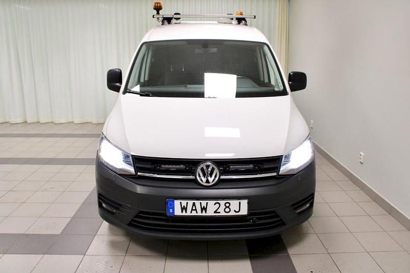Begagnad VW Caddy Maxi 122 HK (89 kW) 2020 Vit Minibuss