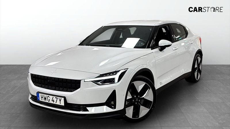 Vit Begagnad 2023 Polestar 2 Halvkombi | 344 900 kr (Marknadspris) - Bild 1/4