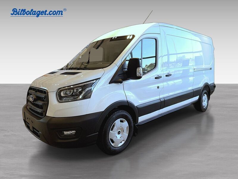 Vit Ny 2025 Ford Transit Trend Van | 569 800 kr (Lite dyr) - Bild 1/4