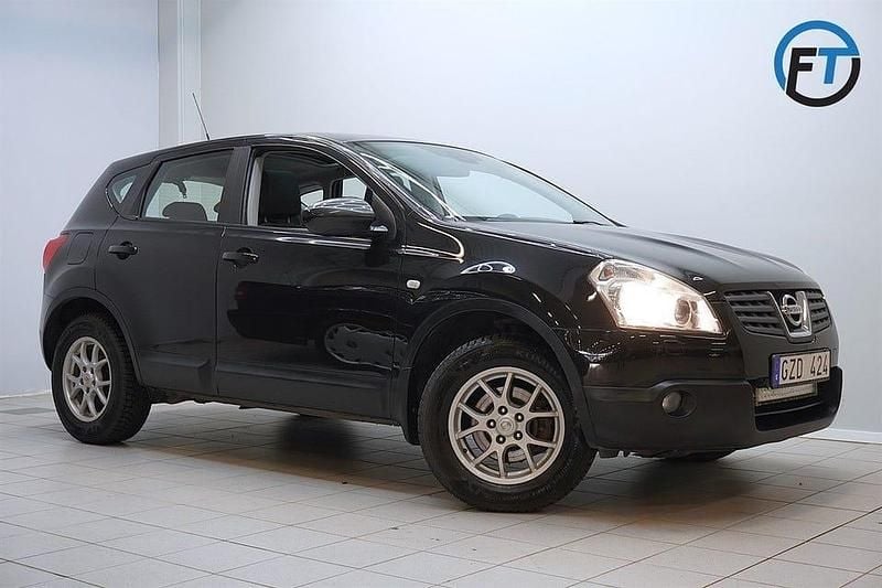Svart Begagnad 2008 Nissan Qashqai SUV | 67 800 kr (Lite dyr) - Bild 1/4