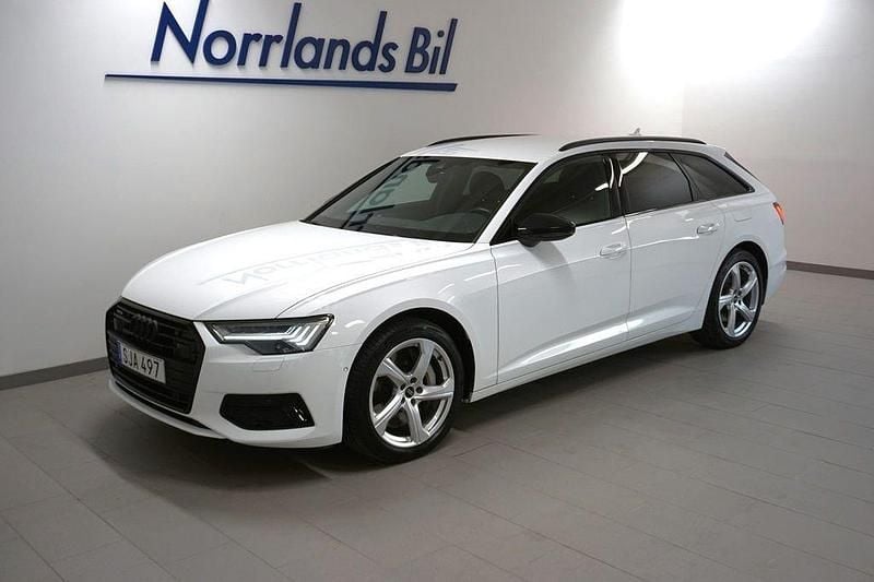 Vit (ibisvit) Begagnad 2023 Audi A6 Comfort Kombi | 439 900 kr (Dyr) - Bild 1/4