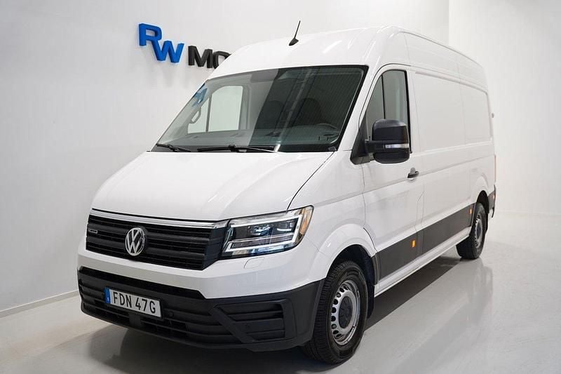 Vit Begagnad 2021 VW Crafter Van | 419 900 kr (Superpris) - Bild 1/4