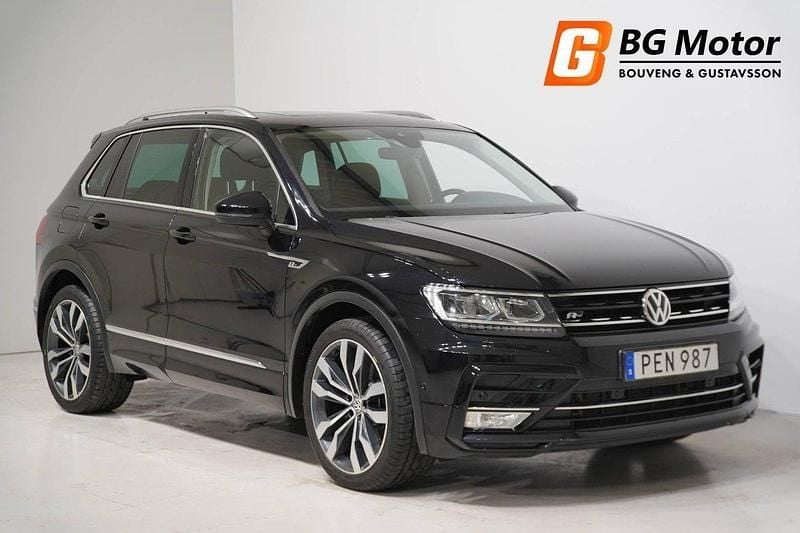 Svart Begagnad 2017 VW Tiguan GT SUV | 219 700 kr (Lite dyr) - Bild 1/4