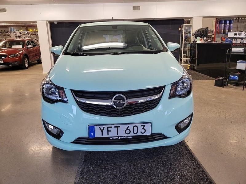 Begagnad Opel Karl 75 HK (55 kW) 2017 Grön Halvkombi