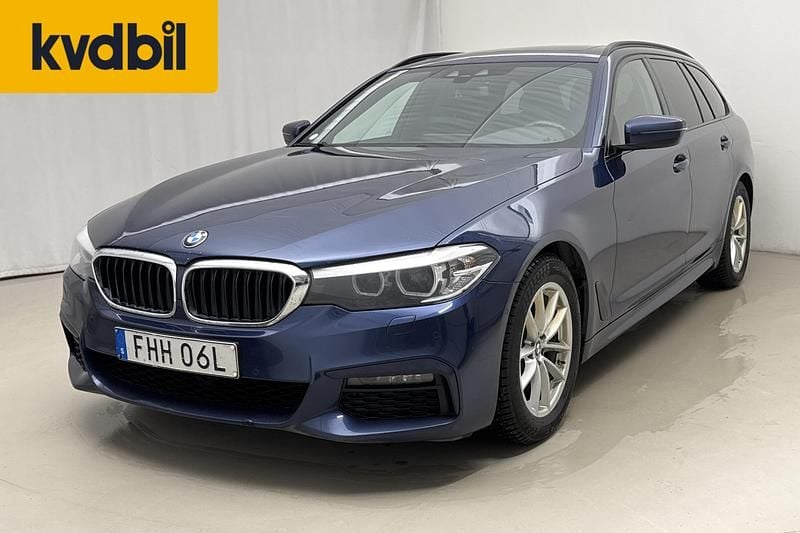 Begagnad BMW 520 M Sport 190 HK (139 kW) 2020 Blå Kombi