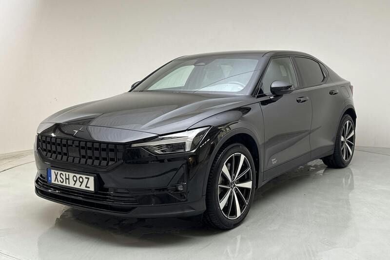 Svart Begagnad 2022 Polestar 2 Pilot Sedan | 309 000 kr (Bra pris) - Bild 1/4