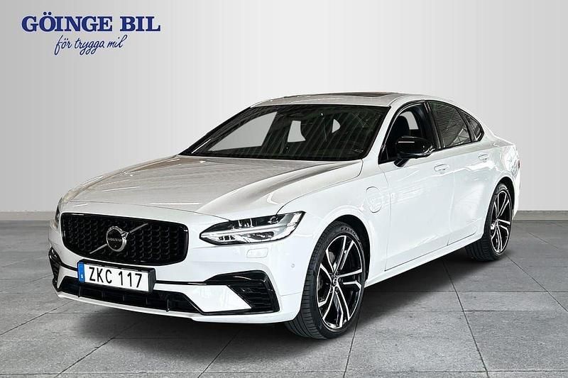 Vit Begagnad 2021 Volvo S90 R-Design Sedan | 449 000 kr - Bild 1/3