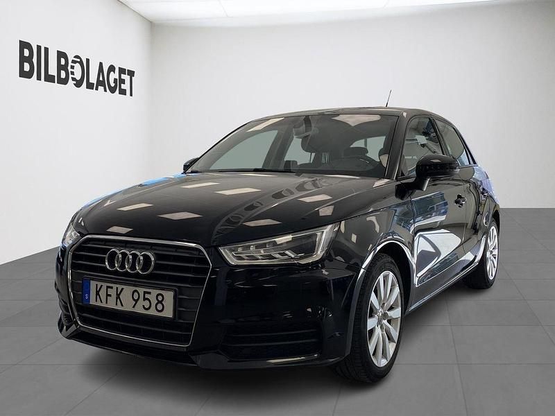 Svart Begagnad 2018 Audi A1 Sportback Halvkombi | 134 900 kr (Bra pris) - Bild 1/4
