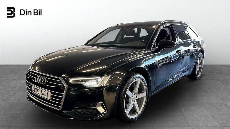 Vesuviusgrå metallic Begagnad 2018 Audi A6 Sport Kombi | 299 900 kr (Bra pris) - Bild 1/4