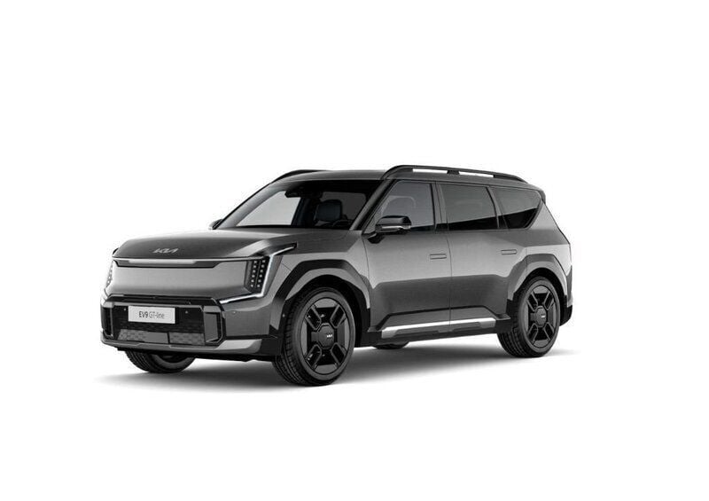 Grå (pebble gray) Ny 2025 Kia EV9 3 SUV | 889 900 kr (Lite dyr) - Bild 1/1