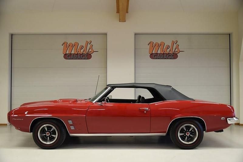 Röd Begagnad 1969 Pontiac Firebird Cab | 459 000 kr - Bild 1/4