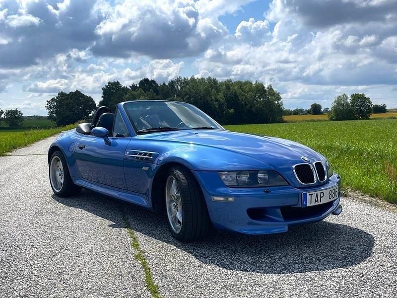 Begagnad BMW Z3 321 HK (236 kW) 1997 Blå Cab