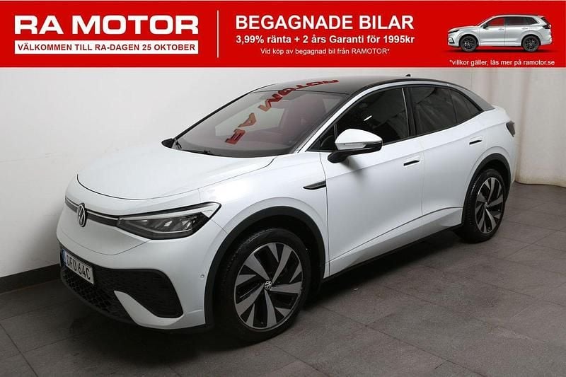 Vit Begagnad 2022 VW ID.5 Pro Performance SUV | 319 900 kr (Marknadspris) - Bild 1/3