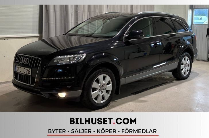 Svart Begagnad 2012 Audi Q7 Design SUV | 169 000 kr (Marknadspris) - Bild 1/4