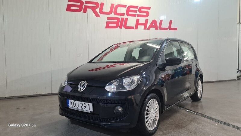 Svart Begagnad 2013 VW up! high up! Halvkombi | 59 900 kr (Marknadspris) - Bild 1/4