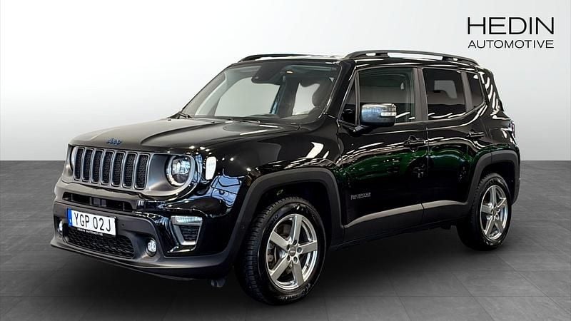 Svart Begagnad 2022 Jeep Renegade SUV | 269 900 kr - Bild 1/4