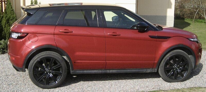Röd Begagnad 2014 Land Rover Range Rover evoque SUV | 159 000 kr - Bild 1/4