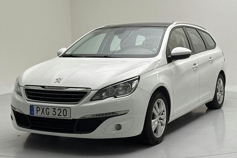 Vit Begagnad 2016 Peugeot 308 Active | 79 900 kr (Marknadspris) - Bild 1/4