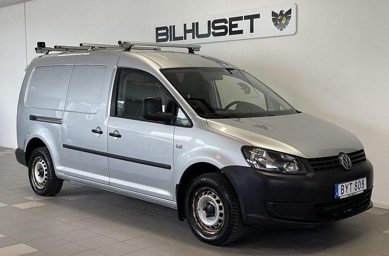 Silver Begagnad 2015 VW Caddy Maxi Minibuss | 89 900 kr - Bild 1/4