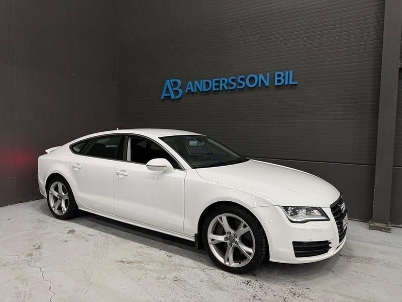 Begagnad Audi A7 Sportback 301 HK (221 kW) 2011 Vit Halvkombi