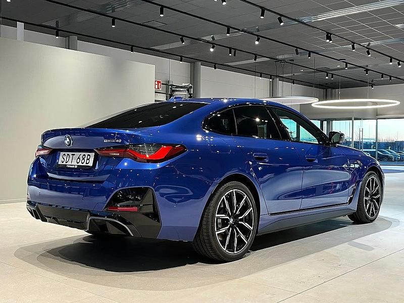 Ny BMW i4 250 kW (340 HK) 2026 Blå Sedan