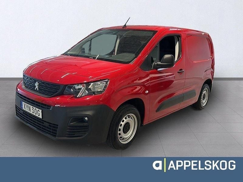 Röd Begagnad 2021 Peugeot Partner Minibuss | 145 000 kr (Bra pris) - Bild 1/4
