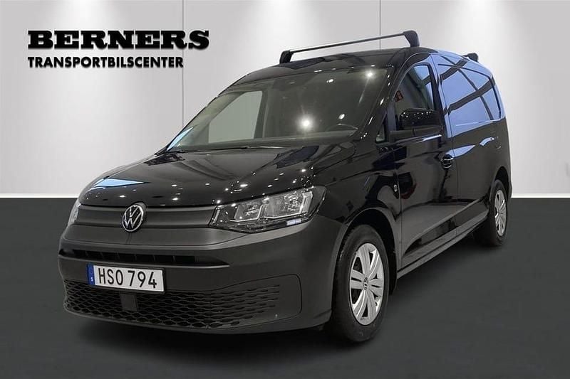 Svart Begagnad 2022 VW Caddy Maxi Minibuss | 299 900 kr (Marknadspris) - Bild 1/4