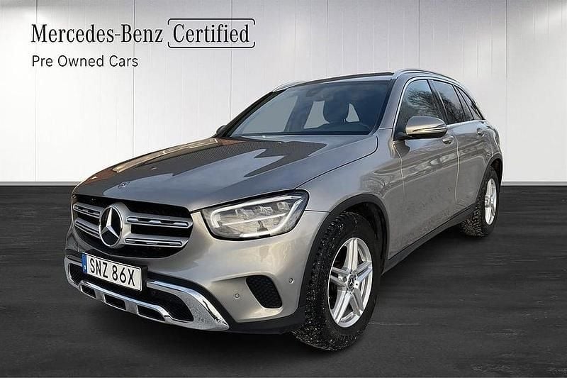 Silver Begagnad 2019 Mercedes GLC220 Exclusive SUV | 349 900 kr (Marknadspris) - Bild 1/4