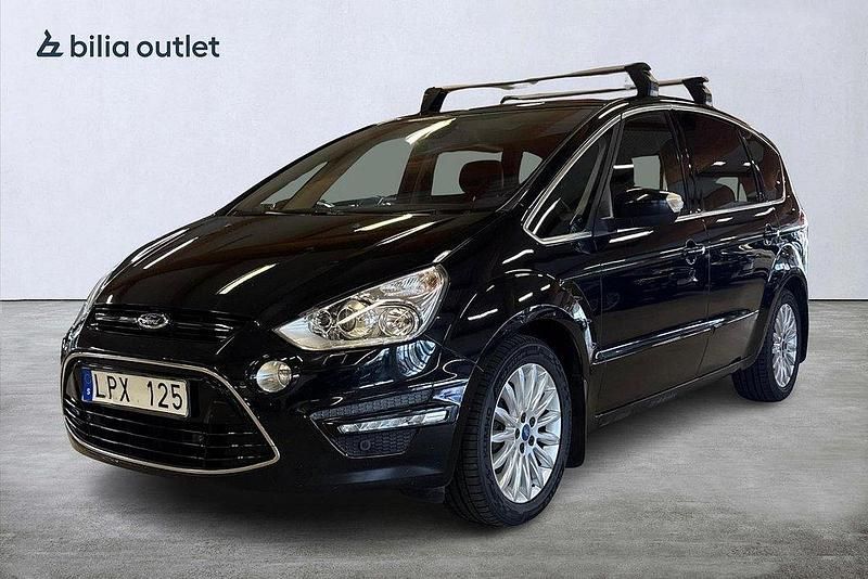 Svart Begagnad 2011 Ford S-MAX Business Edition Minibuss | 39 900 kr - Bild 1/4