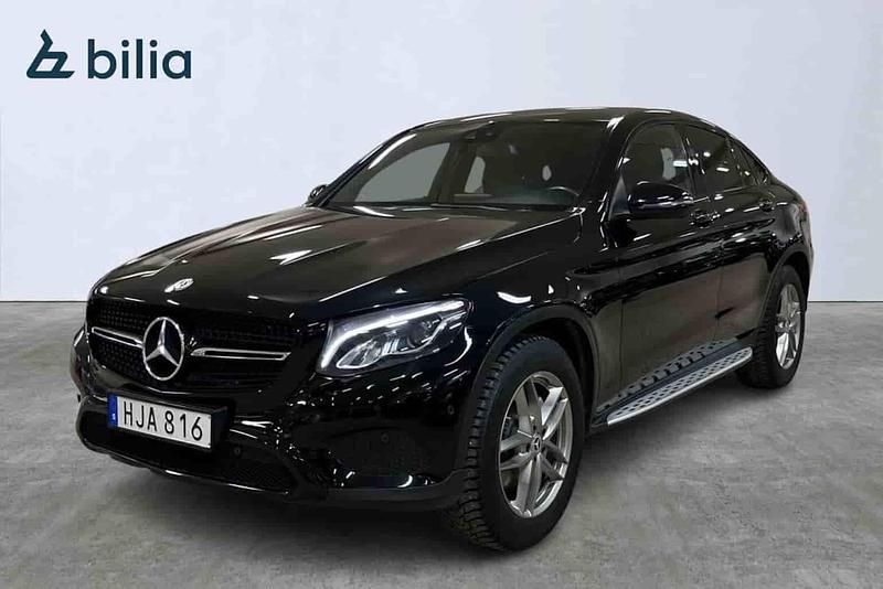 Svart Begagnad 2019 Mercedes GLC220 Sportkupé | 369 000 kr - Bild 1/1
