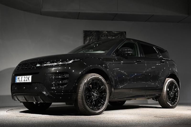Svart Ny 2025 Land Rover Range Rover evoque SE Dynamic SUV | 938 200 kr - Bild 1/4