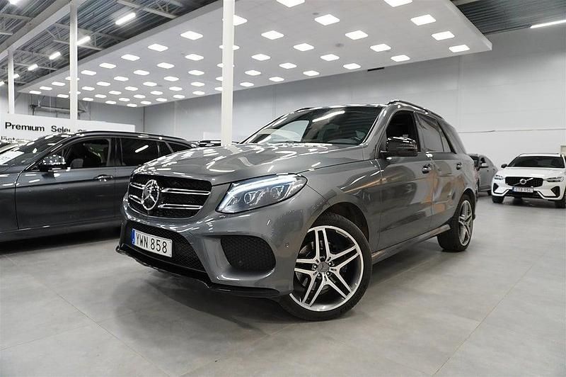 Grå Begagnad 2017 Mercedes GLE350 AMG SUV | 379 900 kr (Marknadspris) - Bild 1/4