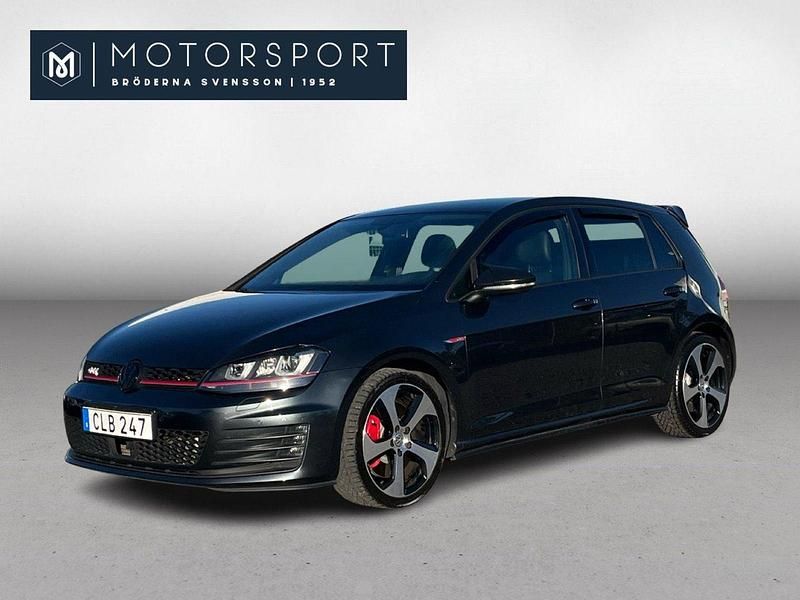 Mörkgrå Begagnad 2014 VW Golf VII GTI Halvkombi | 189 900 kr (Lite dyr) - Bild 1/3