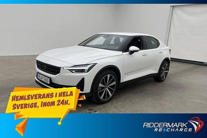 Vit Begagnad 2022 Polestar 2 Halvkombi | 298 900 kr (Marknadspris) - Bild 1/3