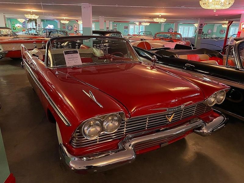 Begagnad Plymouth Belvedere 224 HK (164 kW) 1958 Röd Cab