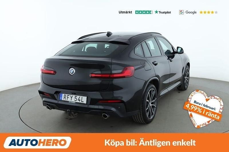 Begagnad BMW X4 M Sport 256 HK (188 kW) 2019 Svart SUV